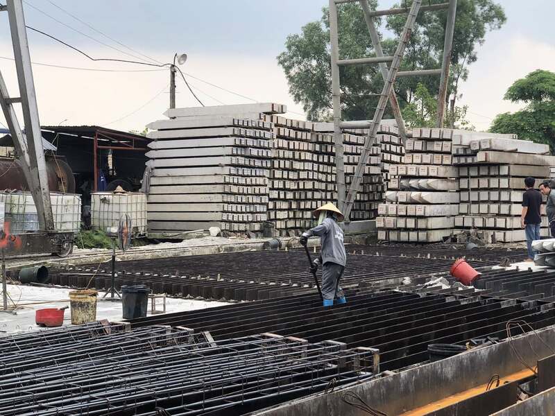 Thi công ép cọc bê tông