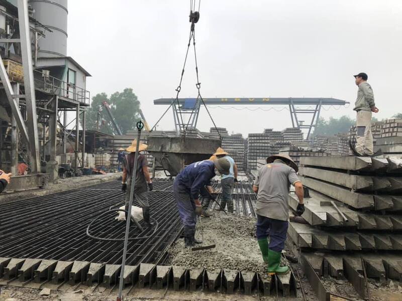 Xưởng sản xuất cọc bê tông Hồ Bắc - ép Cọc Bê Tông Hồ Bắc - Công Ty Cổ Phần Thương Mại Và Phát Triển Nền Móng Hồ Bắc