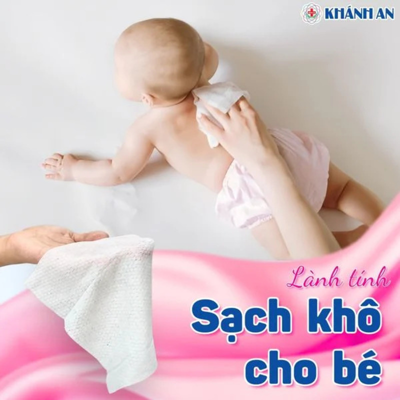 Sạch khô cho bé