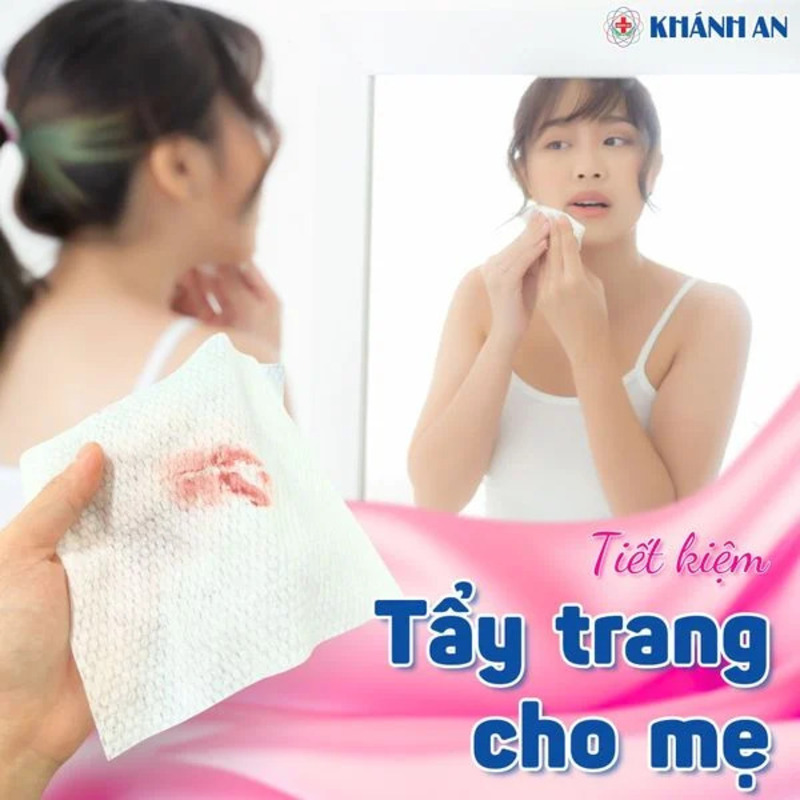 Tẩy trang cho mẹ