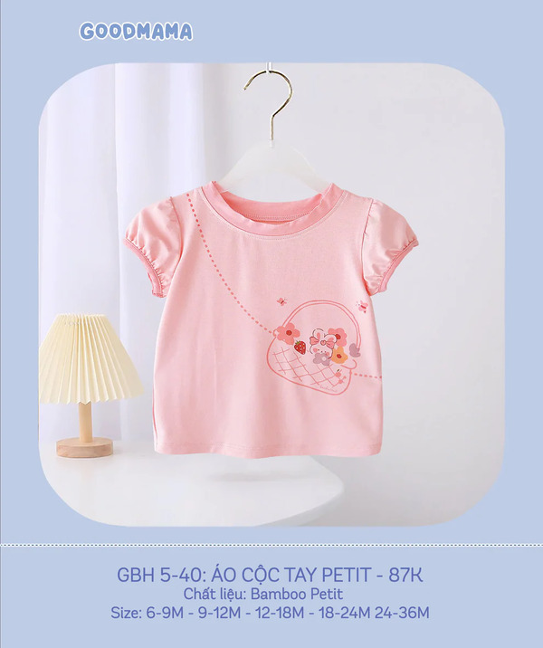 GBH 5 - 40 áo cộc tay PEPTIT