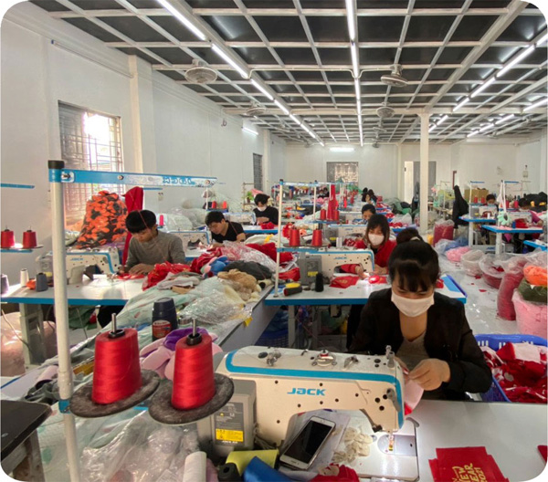 Hình ảnh nhà xưởng công ty Việt Khuê