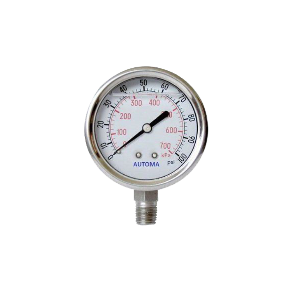 Đồng hồ áp Inox AG54 – Automa Korea - Thiết Bị Công Nghiệp Cao Phong  - Công Ty TNHH Thương Mại Thiết Bị Công Nghiệp Cao Phong