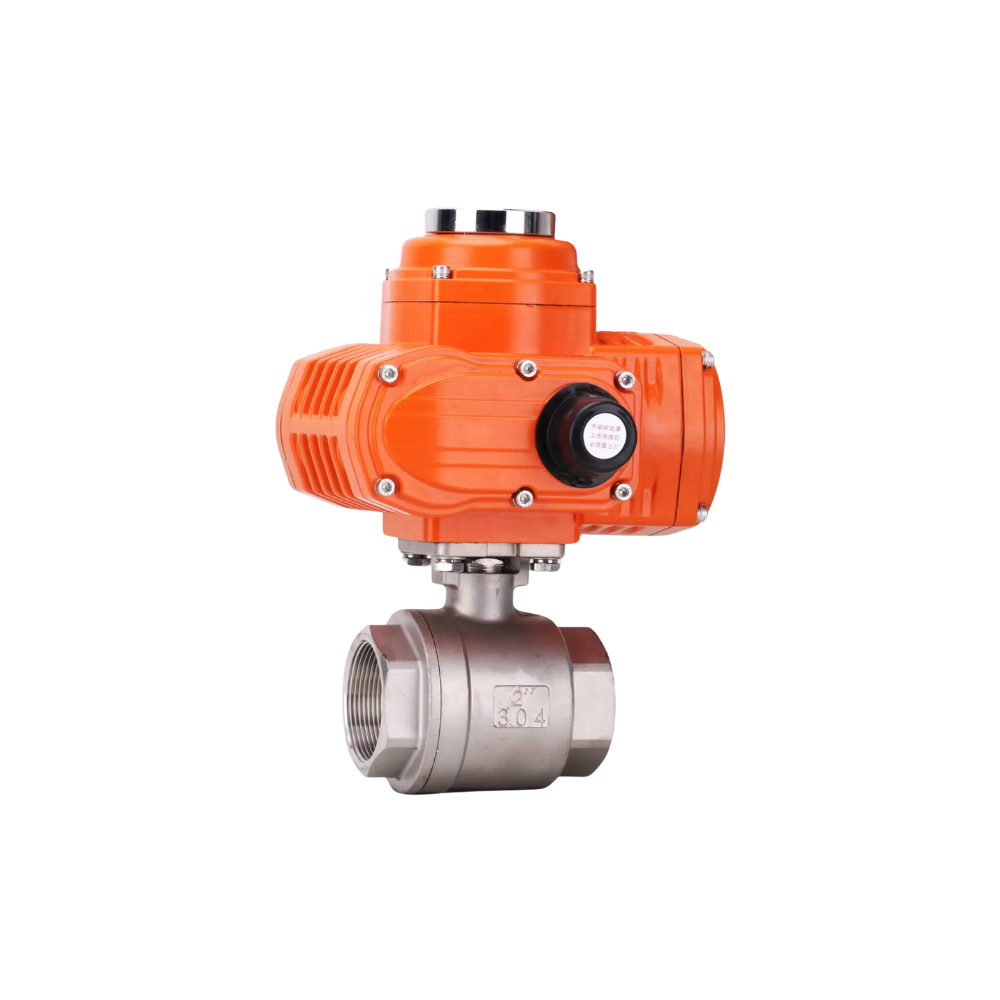 Van bi 2 mảnh nối ren điều khiển điện Q911F-16P - Thiết Bị Công Nghiệp Cao Phong  - Công Ty TNHH Thương Mại Thiết Bị Công Nghiệp Cao Phong