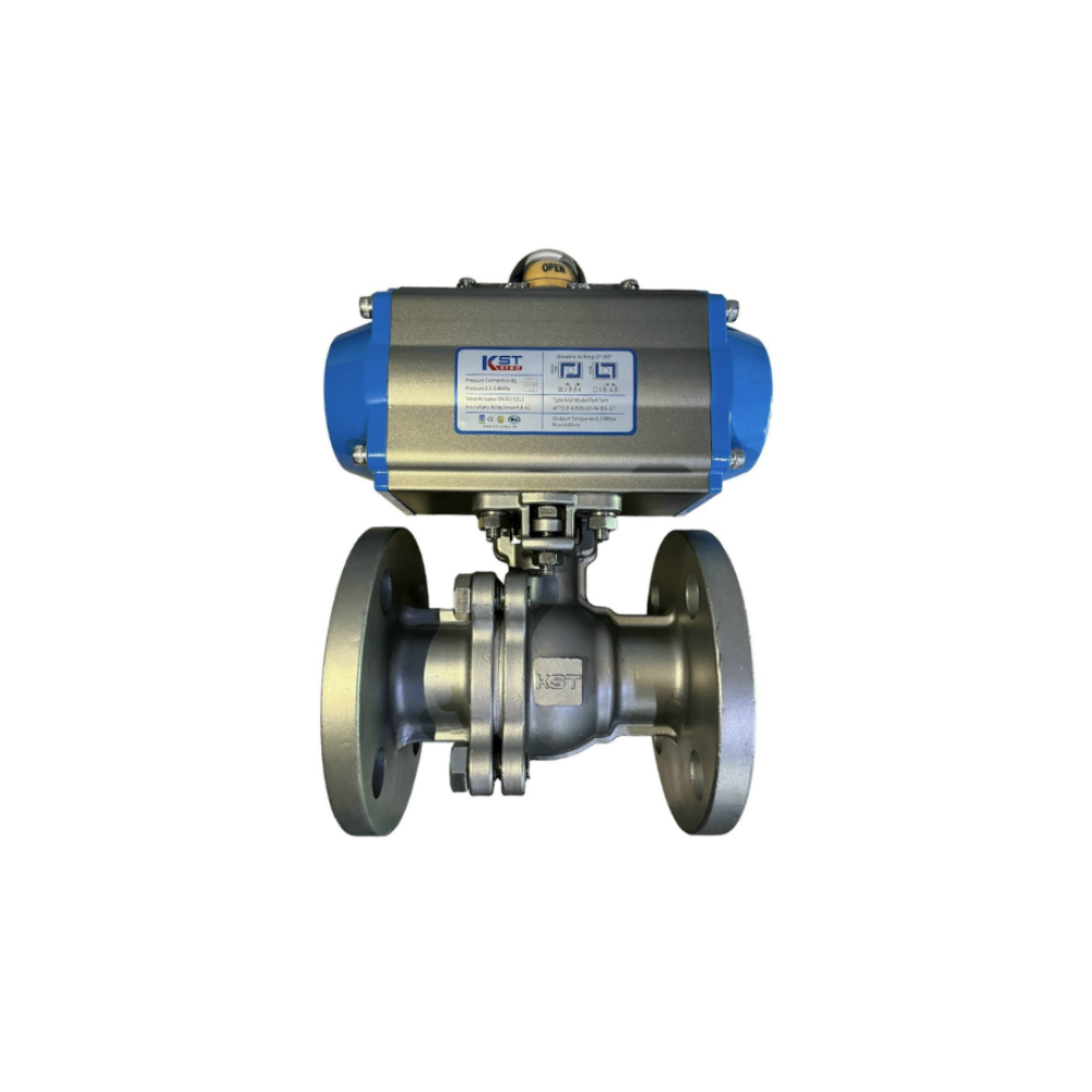 Van bi 2PC nối ren điều khiển khí nén KST - Thiết Bị Công Nghiệp Cao Phong  - Công Ty TNHH Thương Mại Thiết Bị Công Nghiệp Cao Phong