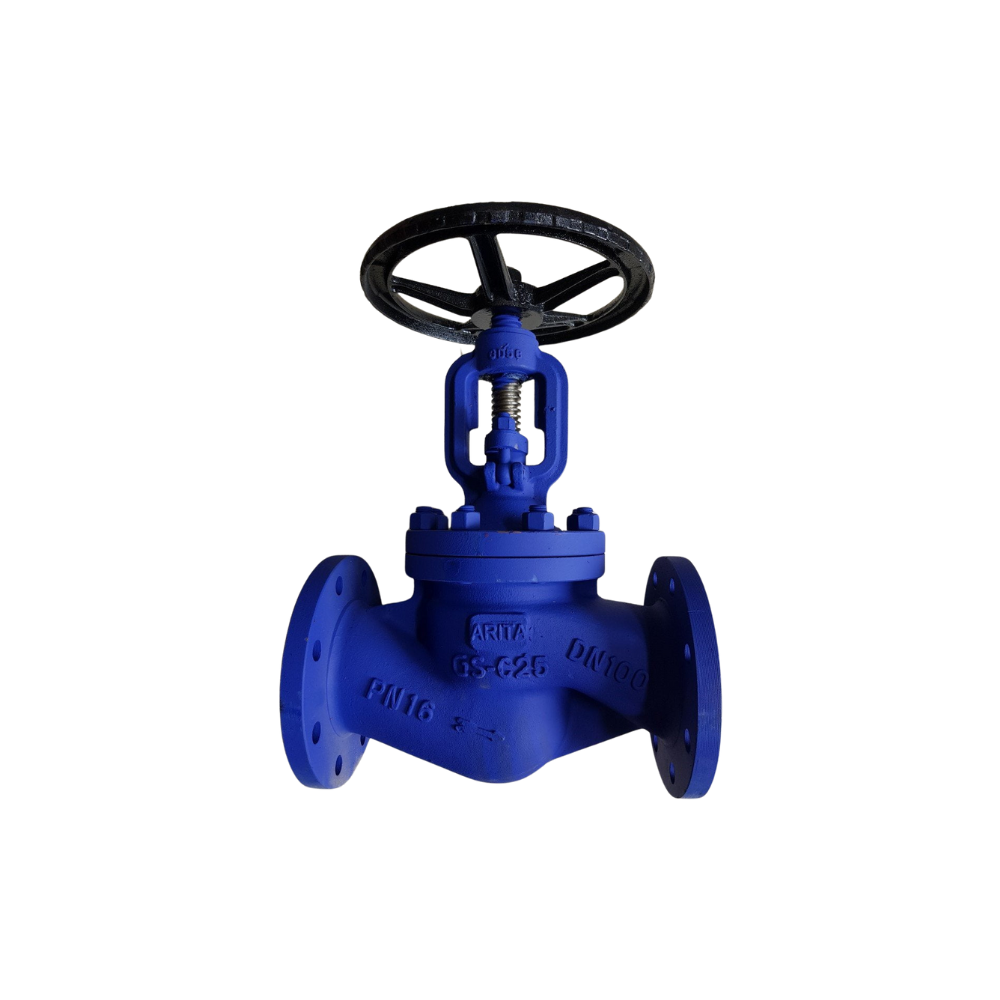 Van cầu chữ ngã gang CIG-S-PN16 – ARITA - Thiết Bị Công Nghiệp Cao Phong  - Công Ty TNHH Thương Mại Thiết Bị Công Nghiệp Cao Phong