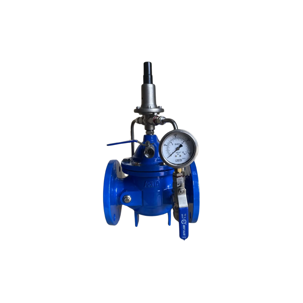 Van giảm áp gang 200X-16Q – ARITA - Thiết Bị Công Nghiệp Cao Phong  - Công Ty TNHH Thương Mại Thiết Bị Công Nghiệp Cao Phong