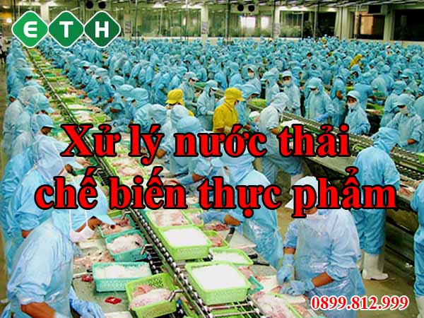 Xử lý nước thải nhà máy chế biến thực phẩm