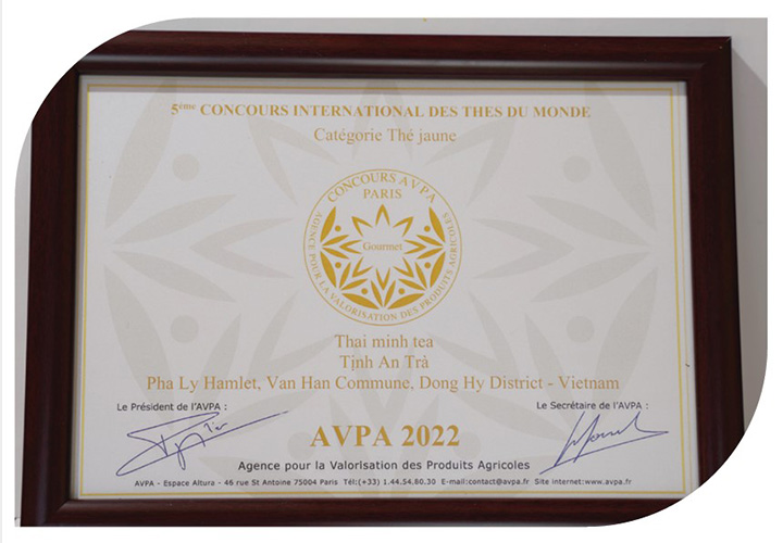 Giải thưởng Gourmet AVPA Pháp 2022