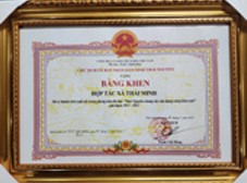 Bằng khen Chủ tịch UBND Thái Nguyên