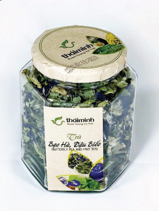 Trà bạc hà - Đậu biếc