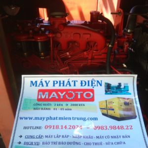 Máy phát điện công suất lớn - Công Ty Trách Nhiệm Hữu Hạn Một Thành Viên Kỹ Thuật Mayoto