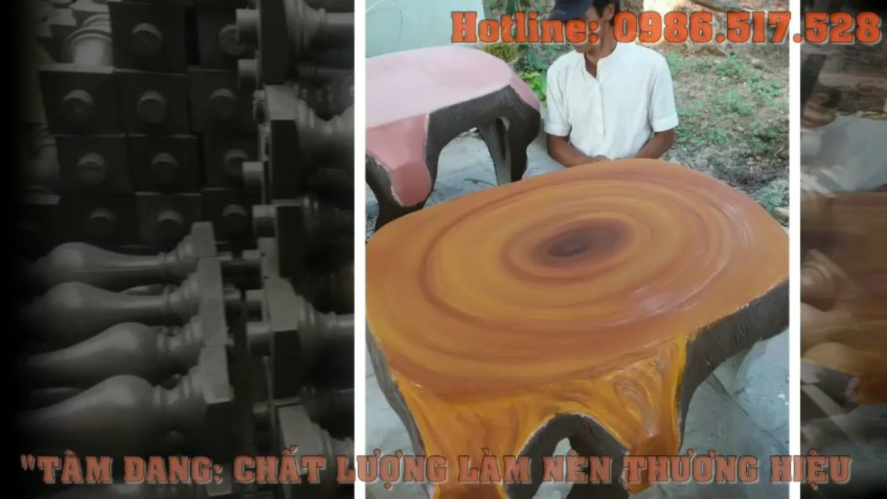 Bàn ghế composite - Composite Tâm Đang - Công Ty TNHH Tâm Đang