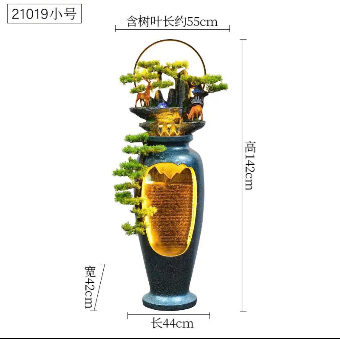 Thác nước phong thủy - Composite Tâm Đang - Công Ty TNHH Tâm Đang