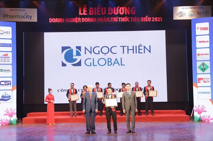 Top 10 doanh nghiệp tiêu biểu năm 2021 - Chì ắc Quy Ngọc Thiên Global - Công Ty Cổ Phần Tập Đoàn Ngọc Thiên Global