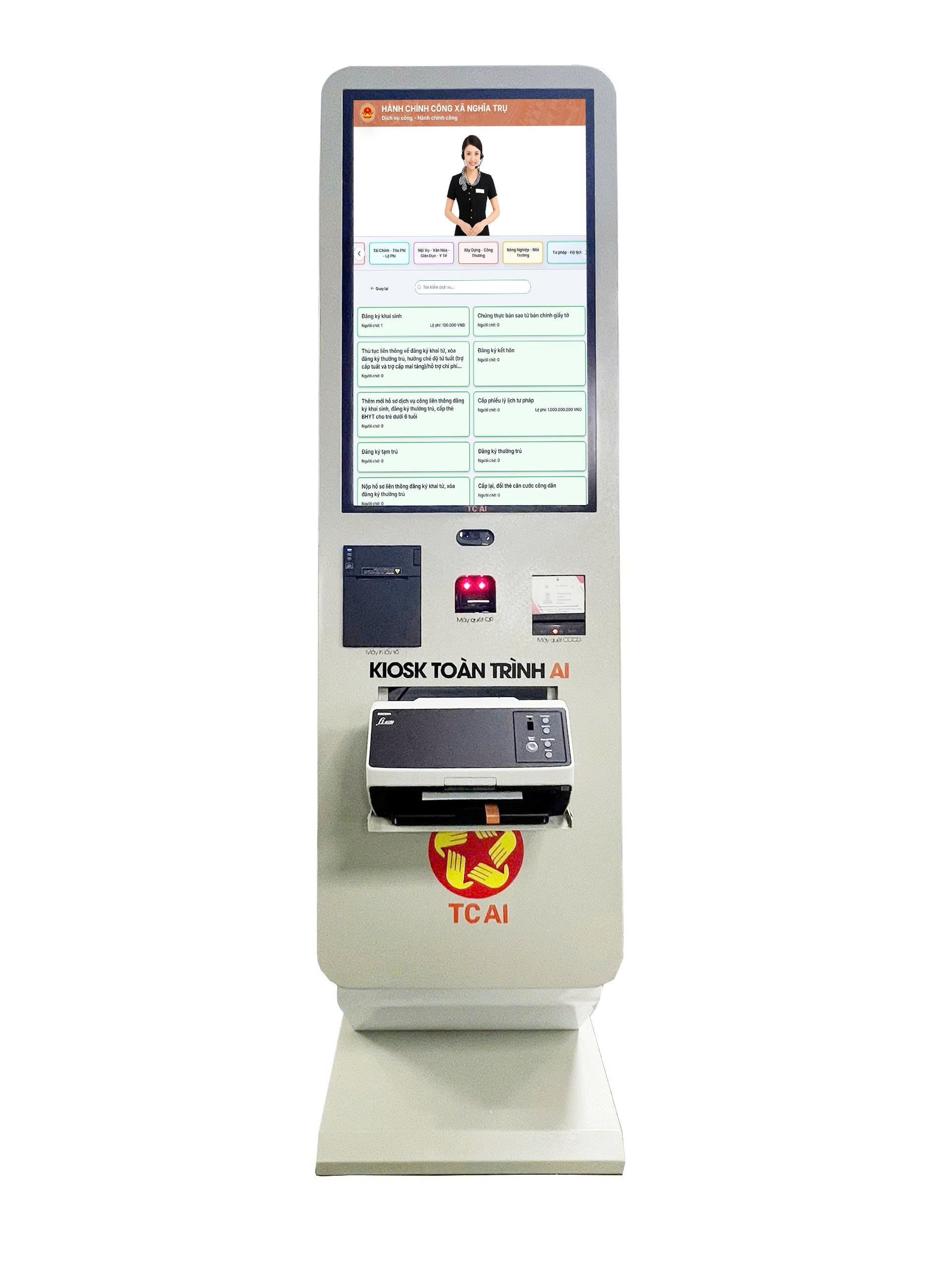 Máy photocopy Kiosk