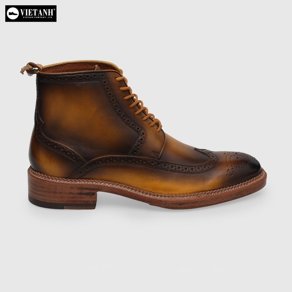 Giày boots đế da Goodyear 277