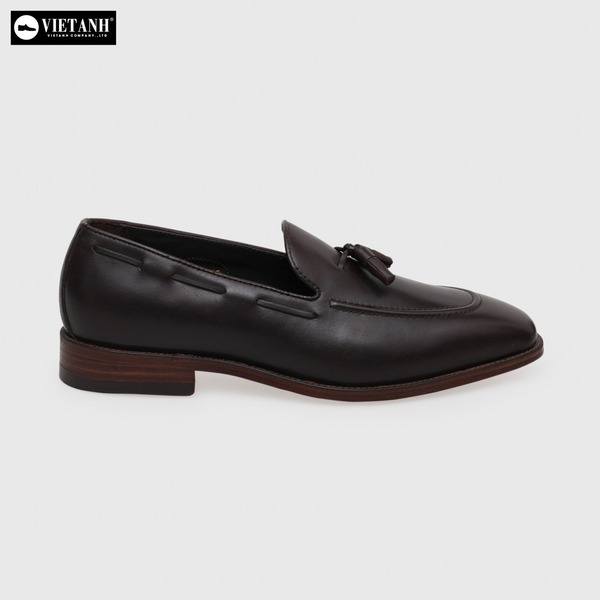 Giày Loafer đế da Goodyear nâu 222-6
