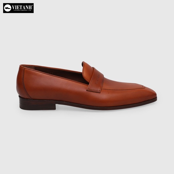 Giày Loafer đế da Mckay nâu 20-6