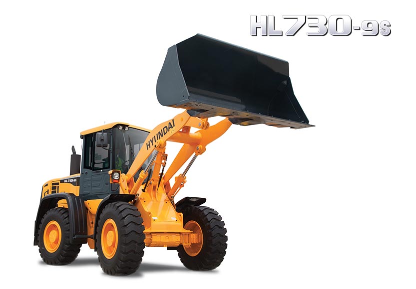 Máy xúc lật Hyundai HL730-9S - Máy Xúc HYUNDAI - Công Ty TNHH Sản Xuất Và Kinh Doanh XNK Tuyên Quang