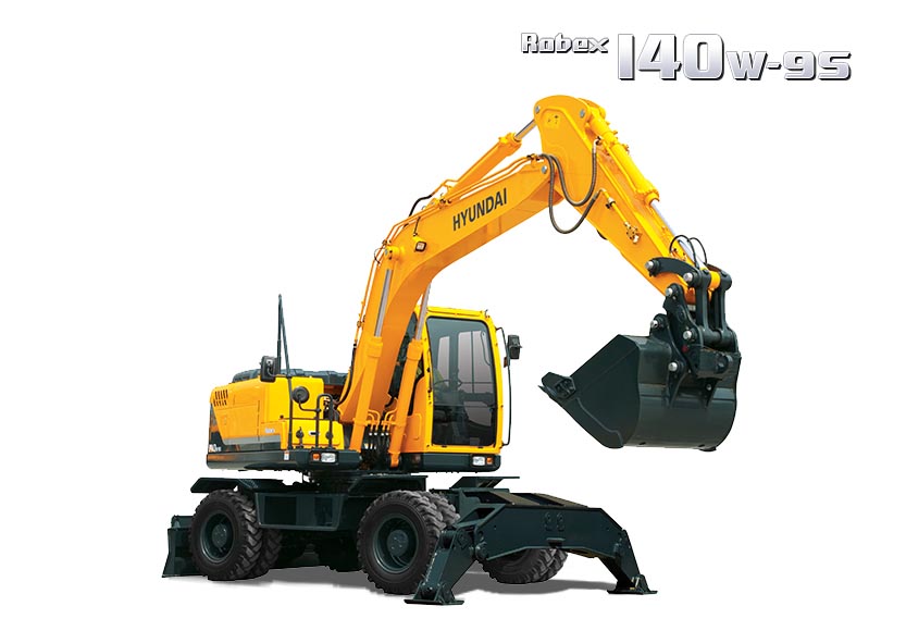 Máy xúc đào bánh lốp Hyundai R140W-9S - Máy Xúc HYUNDAI - Công Ty TNHH Sản Xuất Và Kinh Doanh XNK Tuyên Quang