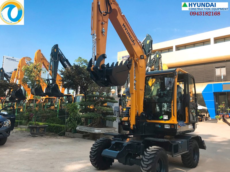 Máy xúc đào bánh lốp Hyundai R60W-9S - Máy Xúc HYUNDAI - Công Ty TNHH Sản Xuất Và Kinh Doanh XNK Tuyên Quang