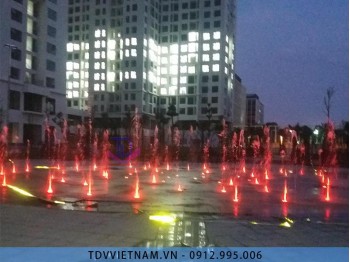 Đài phun nước bể cạn - Đài Phun Nước - Nhạc Nước TDV Việt Nam - Công Ty CP XD Và TM TDV Việt Nam