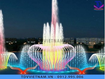 Nhạc nước - Đài Phun Nước - Nhạc Nước TDV Việt Nam - Công Ty CP XD Và TM TDV Việt Nam