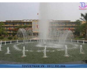 Đài phun nước trường Đại học Bách Khoa Hà Nội - Đài Phun Nước - Nhạc Nước TDV Việt Nam - Công Ty CP XD Và TM TDV Việt Nam
