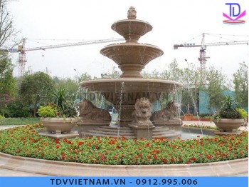 Mẫu đài phun nước mini bằng đá - Đài Phun Nước - Nhạc Nước TDV Việt Nam - Công Ty CP XD Và TM TDV Việt Nam