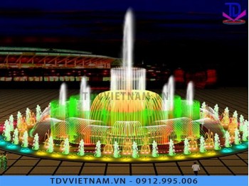 Nhạc nước - Đài Phun Nước - Nhạc Nước TDV Việt Nam - Công Ty CP XD Và TM TDV Việt Nam