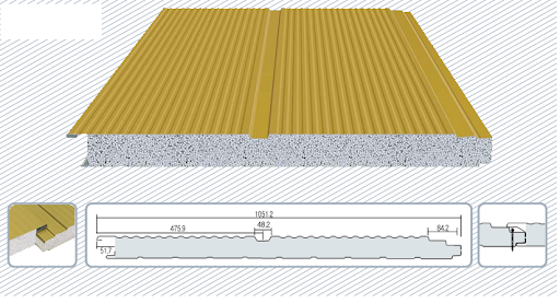 Panel EPS chống cháy - Vách ngoài - Tấm Panel Bảo Tín - Công Ty TNHH Xây Dựng Và Phát Triển Bảo Tín