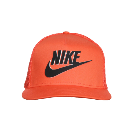 Nón Snapback lưới màu cam