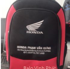 Balo Honda - Balo Túi Xách Vĩnh Phát - Công Ty TNHH SX Kinh Doanh TM Vĩnh Phát