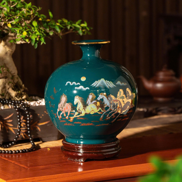 Bình hút tài lộc - Gốm Sứ Sáng Tạo Việt - Công Ty TNHH Sản Xuất Và Kinh Doanh Sáng Tạo Việt