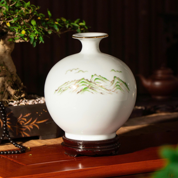 Bình hút tài lộc - Gốm Sứ Sáng Tạo Việt - Công Ty TNHH Sản Xuất Và Kinh Doanh Sáng Tạo Việt