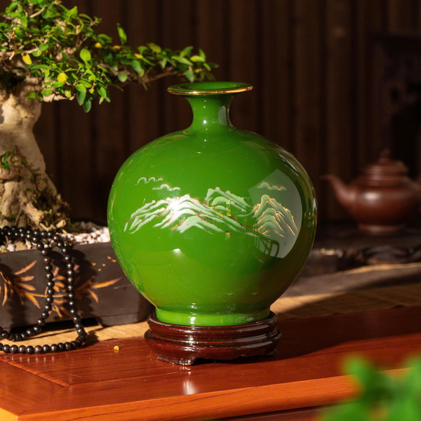 Bình hút tài lộc - Gốm Sứ Sáng Tạo Việt - Công Ty TNHH Sản Xuất Và Kinh Doanh Sáng Tạo Việt