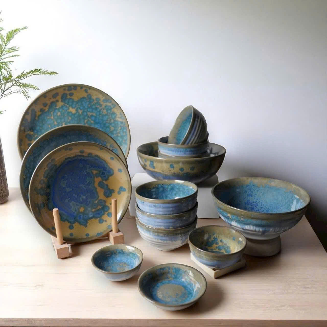 Bộ chén gốm sứ - Gốm Sứ Sáng Tạo Việt - Công Ty TNHH Sản Xuất Và Kinh Doanh Sáng Tạo Việt