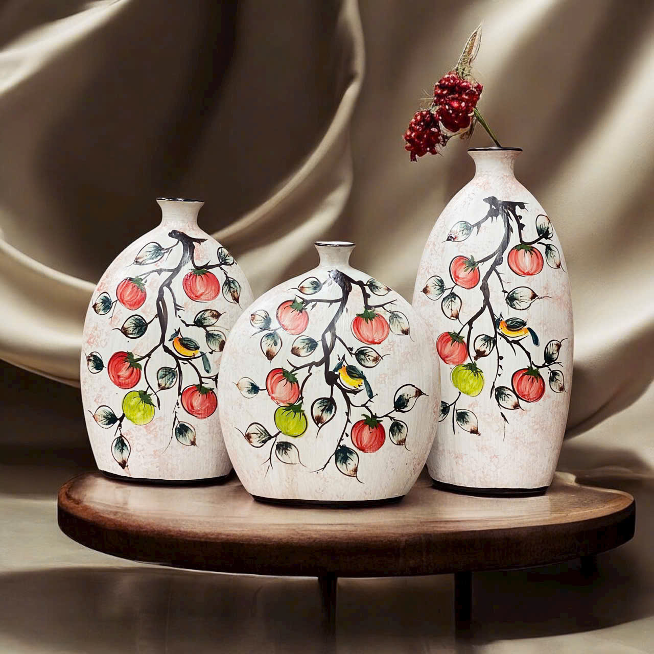 Lọ hoa gốm sứ - Gốm Sứ Sáng Tạo Việt - Công Ty TNHH Sản Xuất Và Kinh Doanh Sáng Tạo Việt