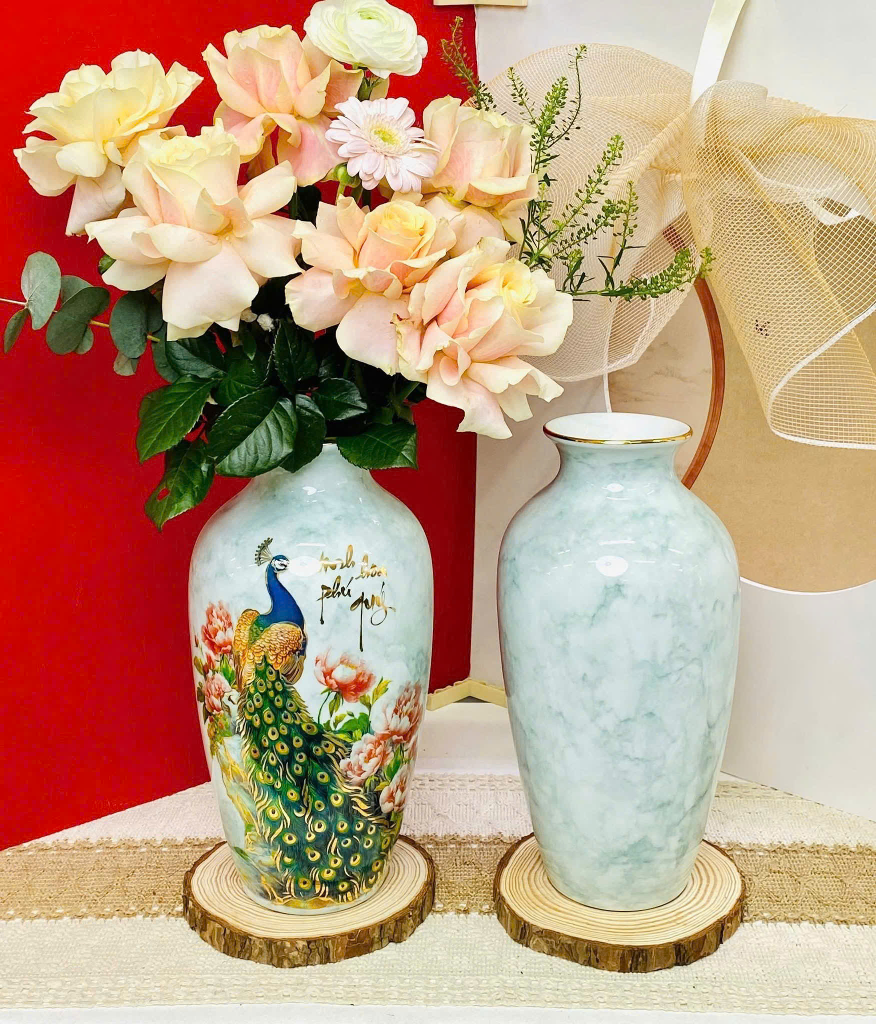 Lọ hoa gốm sứ - Gốm Sứ Sáng Tạo Việt - Công Ty TNHH Sản Xuất Và Kinh Doanh Sáng Tạo Việt