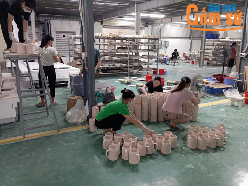 Nhà máy sản xuất gốm sứ - Gốm Sứ Sáng Tạo Việt - Công Ty TNHH Sản Xuất Và Kinh Doanh Sáng Tạo Việt