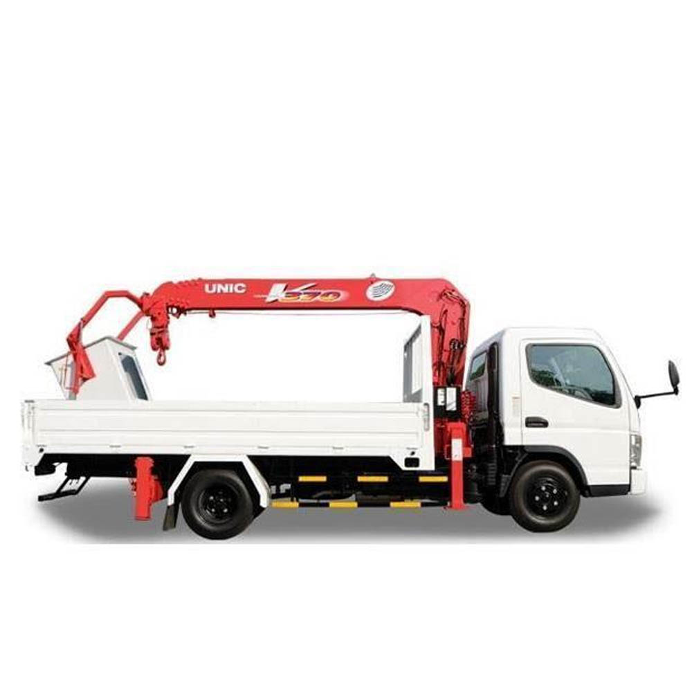 Cẩu thùng ISUZU gắn cẩu UNIC 6,2 tấn