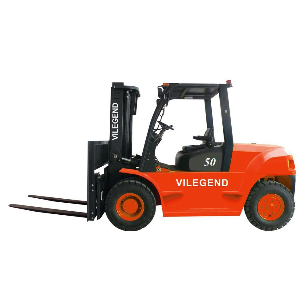 Xe nâng động cơ dầu 5 tấn
