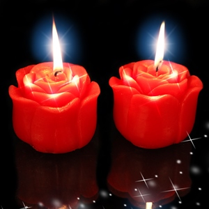 Nến hao hồng to