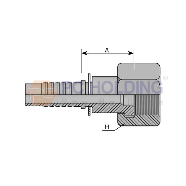 Đầu bấm hệ ren ORFS - Thiết Bị Thủy Lực Phú Cường Holding - Công Ty Cổ Phần Phú Cường Holding