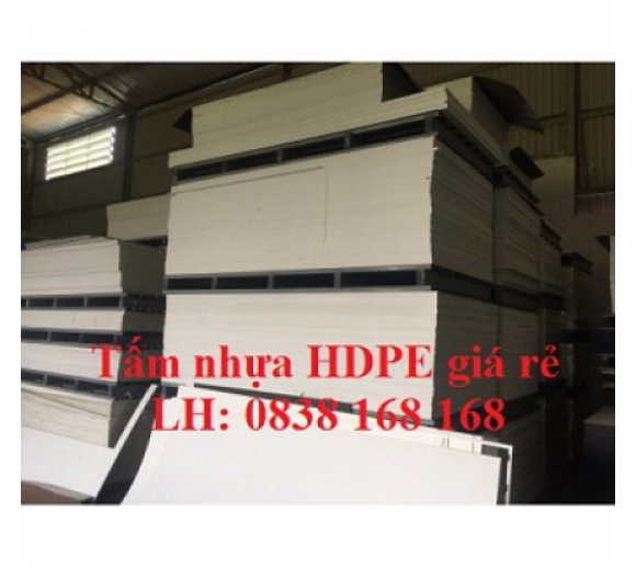 Tấm nhựa HDPE trắng