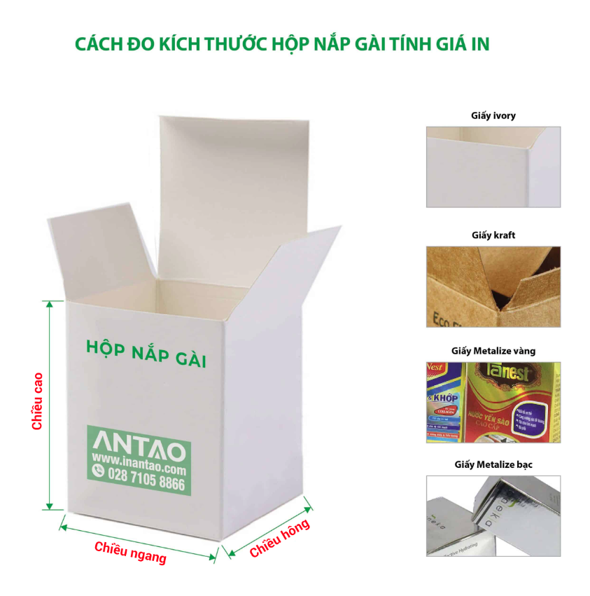 In hộp nắp gài