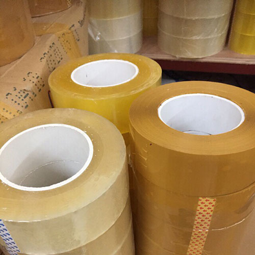 Băng dính lõi nhựa 1kg/cuộn - Vật Liệu Đóng Gói Hoàng Lâm - Công Ty Sản Xuất TM & DV Hoàng Lâm
