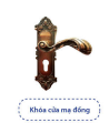 Khóa cửa mạ đồng - Nhôm Việt Nhật - Công Ty Cổ Phần Nhà Máy Nhôm Việt Nhật