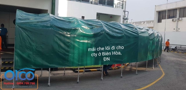 Mái che lối đi